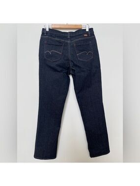LOIS JEANS Gigi Style Dark Wash 5 Pocket Style Straight Leg Jeans Classic Denim